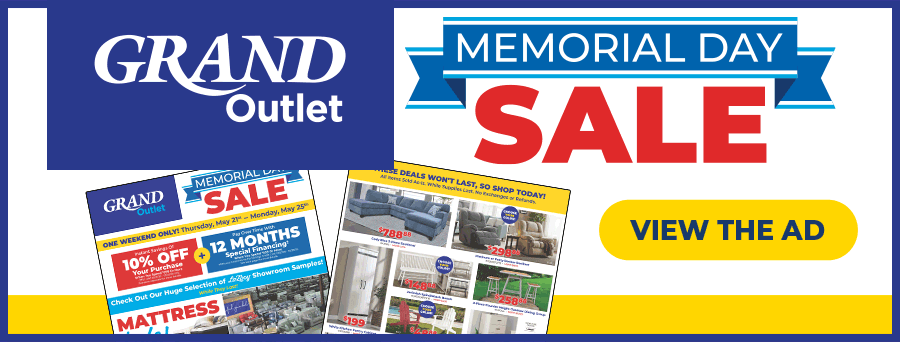 Memorial Day sale - checkout the ad